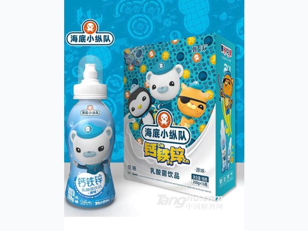 海底小纵队儿童乳酸菌原味200g 图1