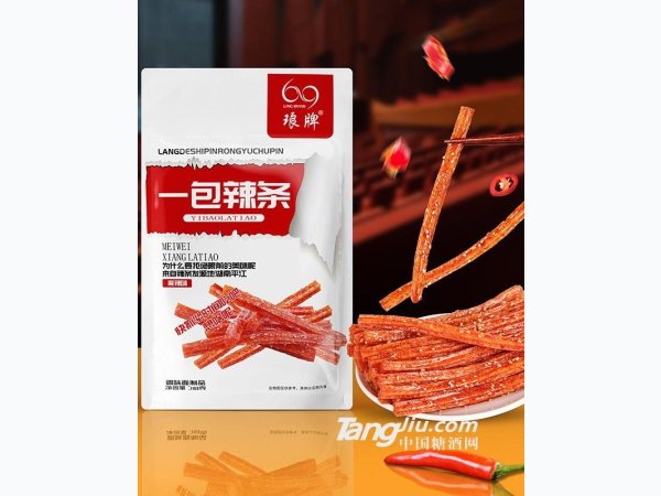琅牌118g一包辣条 图1