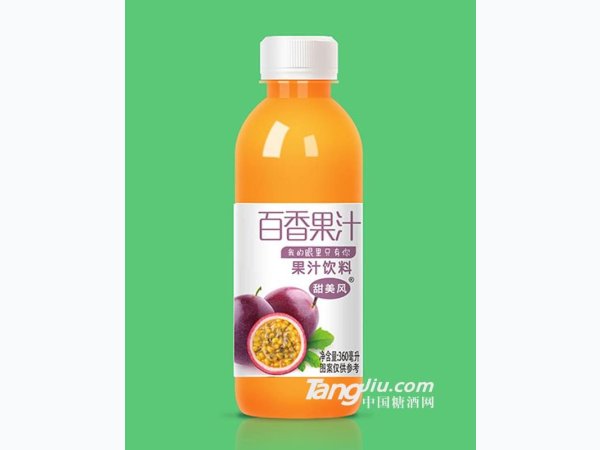 甜美风百香果汁360ml 图1