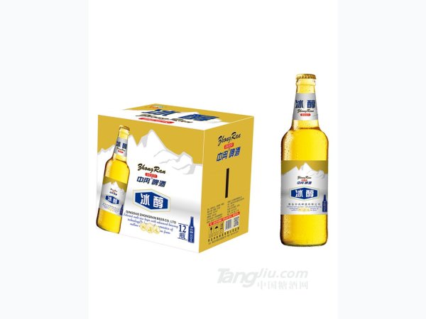 中冉啤酒冰醇500ml&times;12瓶 图1