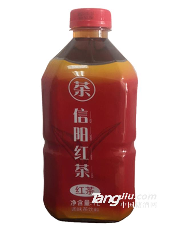 茶能信阳红茶饮料1L