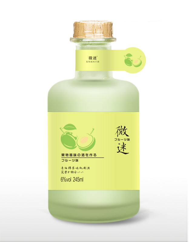 微迷果茶酒-青梅绿茶味245ml