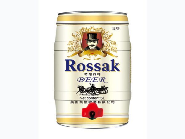 凯撒精酿白啤5L 图1