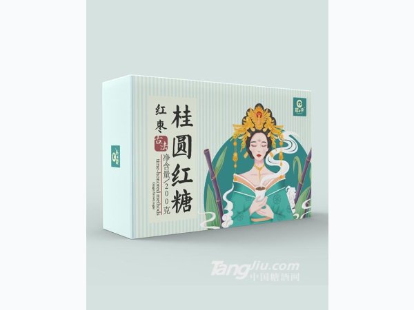 冠宇桂圆红枣红糖200克