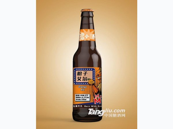 小醇橙子艾尔果味啤酒 图1