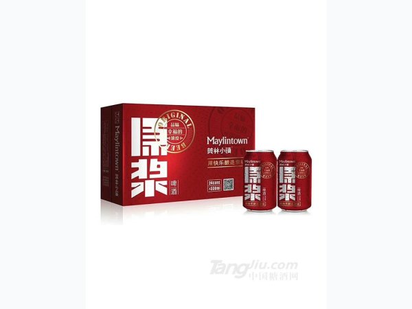 美林小镇11度原浆啤酒330ml 图1