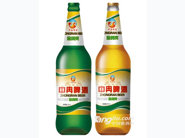 青岛中冉-金纯爽500ml 图1