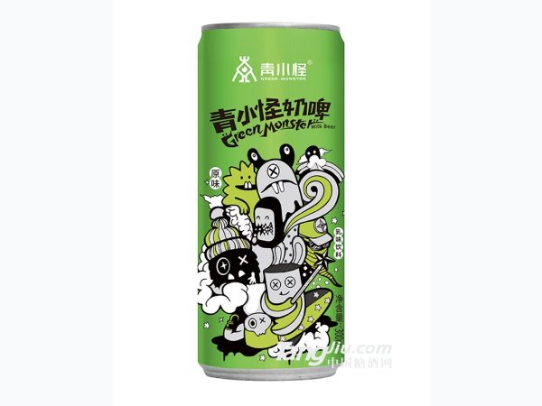 青小怪-原味奶啤300ml 图1