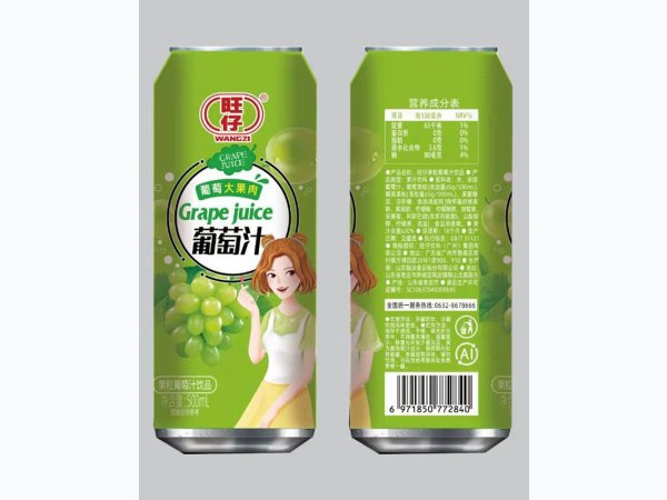 旺仔-葡萄汁500ml 图1