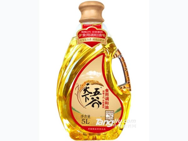 天下五谷粗粮2代非转基因食用调和油 5L