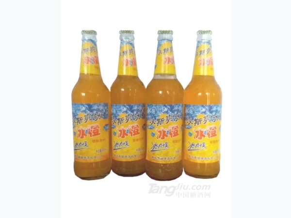 汉斯爽动冰橙碳酸饮料 图1