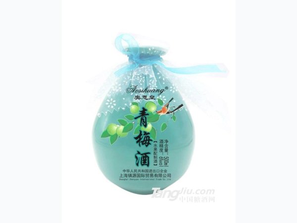 6℃奥思皇青梅酒花果酒