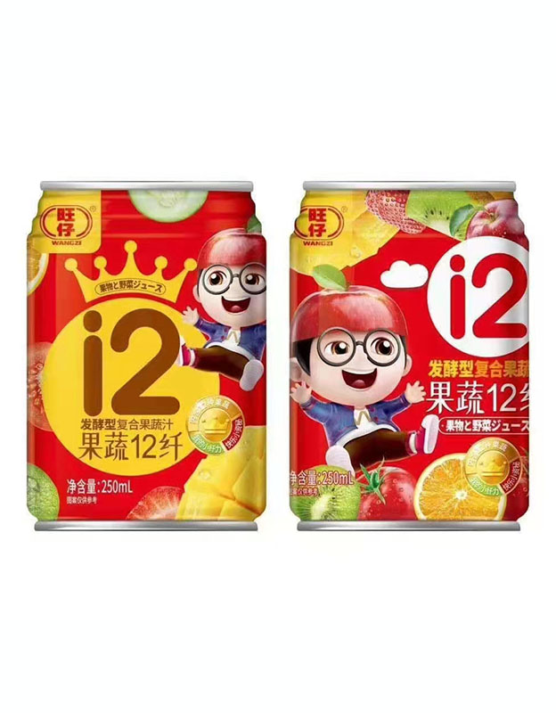 旺仔-果蔬12纤245ml