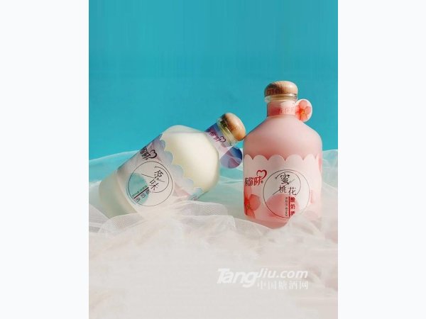 有你时原味-蜜桃花酸奶酒 图1