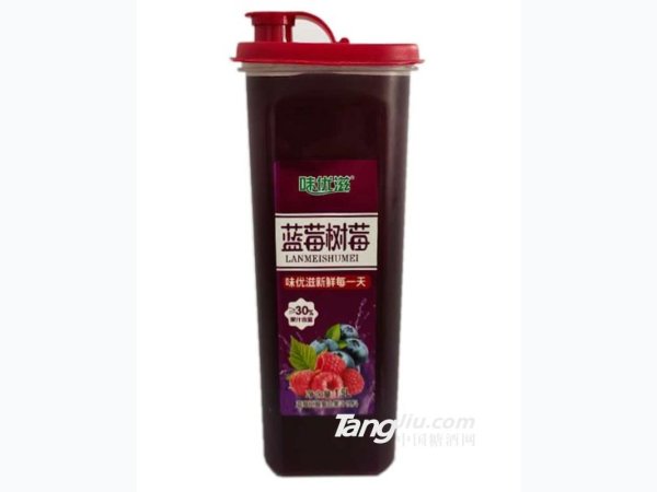 味优滋蓝莓树莓复合果汁饮料 图1