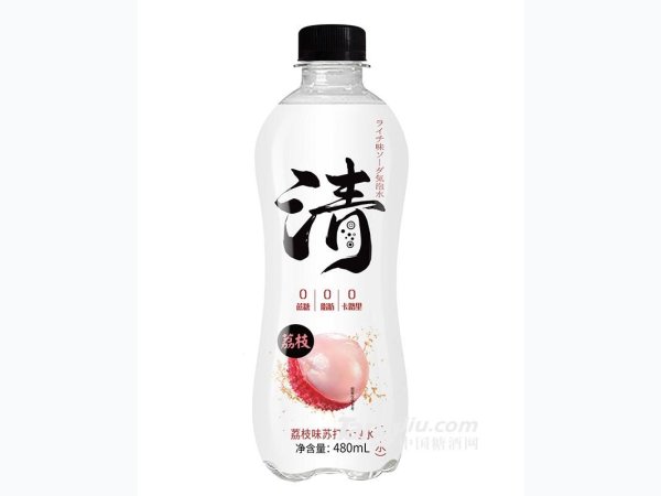 荔枝味苏打气泡水480ml 图1