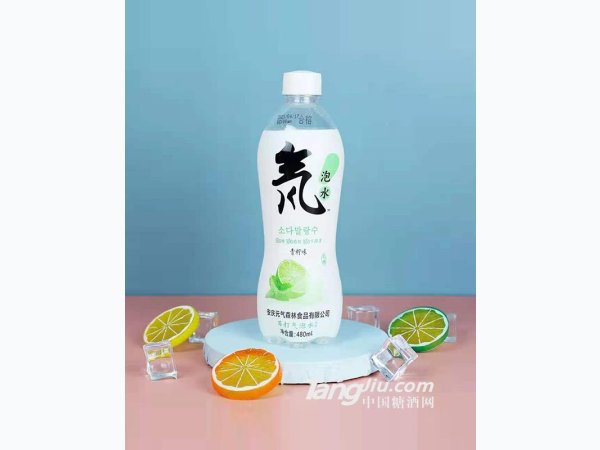 苏打气泡水-青柠味480ml