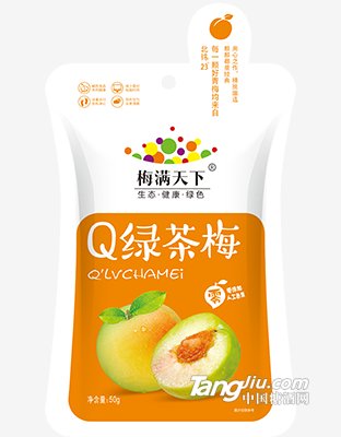 50g Q青梅（绿茶味）