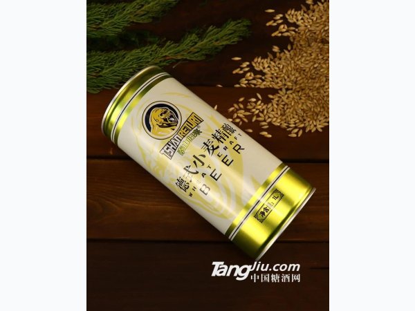 泰山归来精酿啤酒1L罐装 图1
