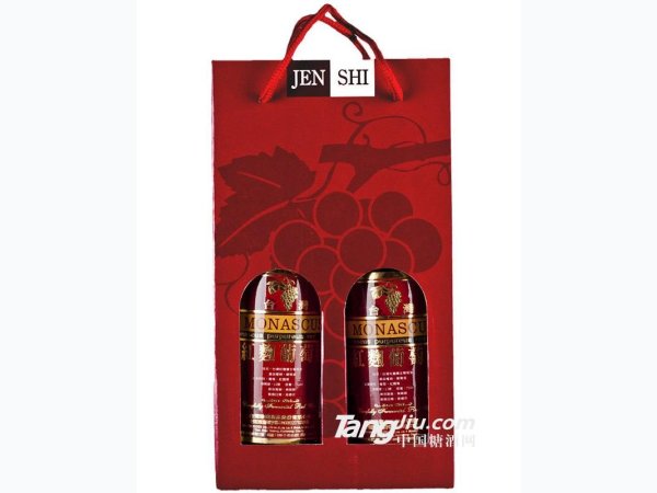 珍喜-12度-紅麴葡萄酒禮盒(珍喜紅麴葡萄酒750ML 2入裝)