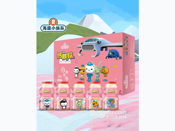 海底小纵队儿童乳酸菌草莓味100g 图1