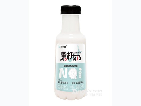 奶利元果打奶乳酸菌饮品原味400ml 图1