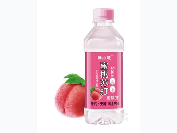 畅小滋蜜桃苏打水350ml 图1