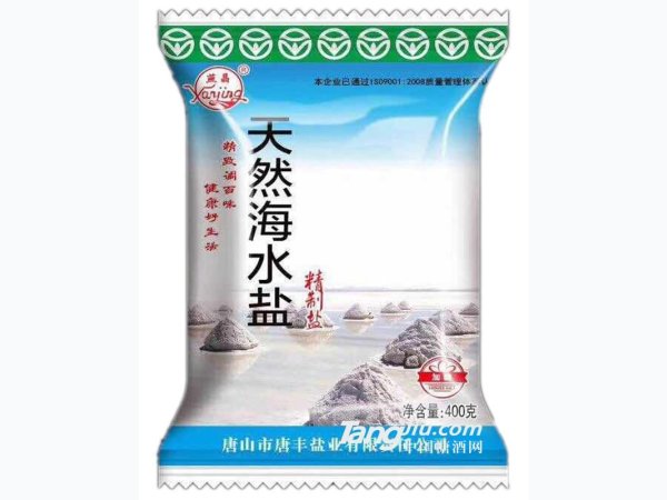 天然海水盐精制盐400g 图1