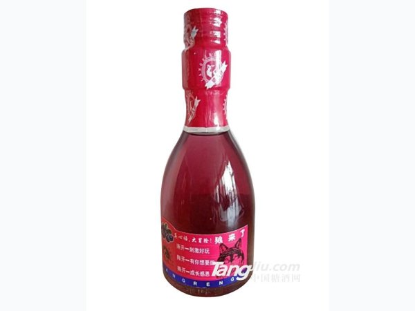 狼来了果汁酒红瓶 图1