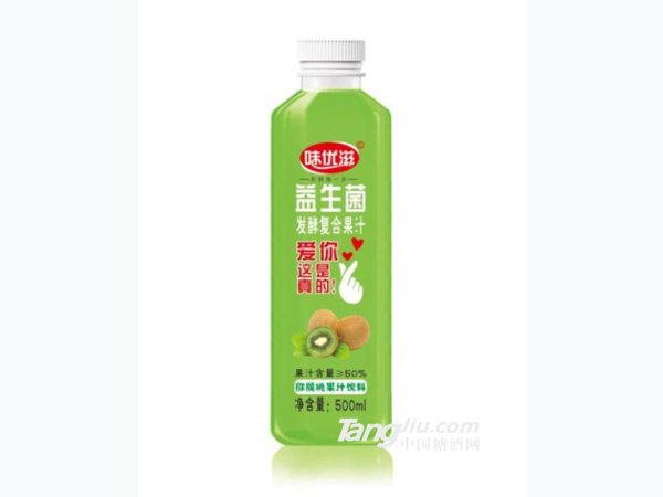 味优滋益生菌发酵猕猴桃果汁饮料500ml 图1