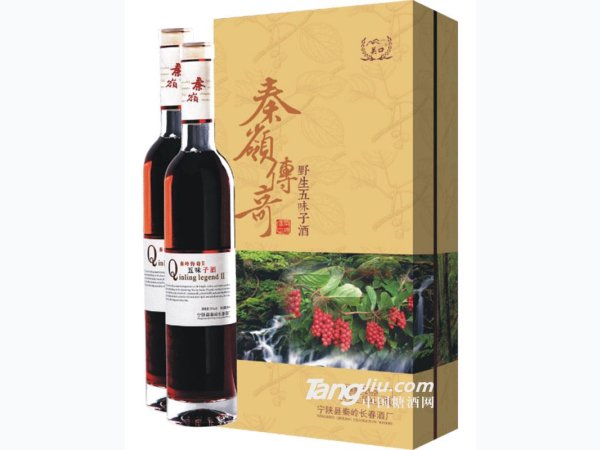 关口牌秦岭传奇野生五味子酒礼盒 图2