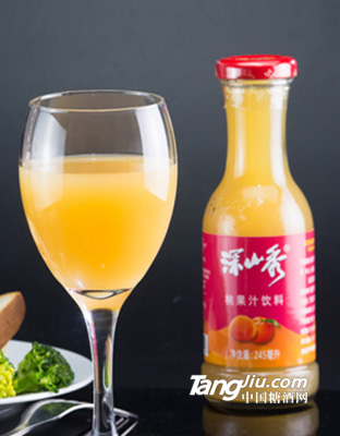 深山秀-桃果汁饮料(12瓶_箱)-245ml