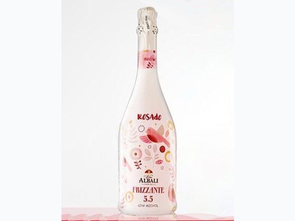 爱百丽低醇桃红起泡葡萄酒