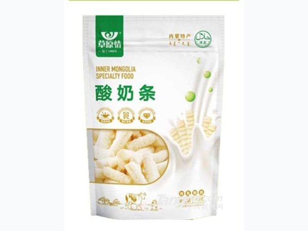 草原情酸奶条150g
